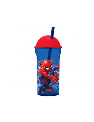 Spiderman vaso transparente