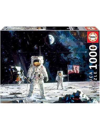 ROMPECABEZAS 1000 pcz FIRST MEN ON MOON