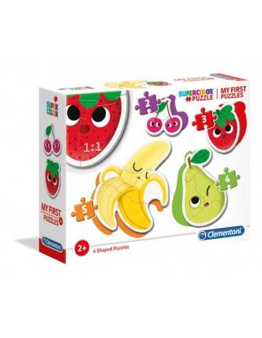 CLEMENTONI / Kit de 4 puzzles Frutas