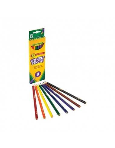 8 lápices de colores CRAYOLA