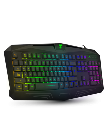 TECLADO TANKER RAINBOW BLACK...