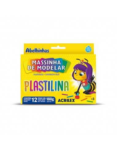 Masa de moldear Plastilina, 12 und...