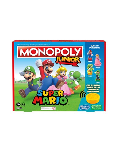 HASBRO F4817 Monopoly Junior Super Mario