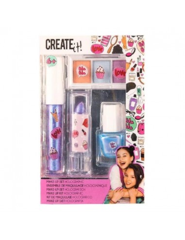 Kit de maquillaje holografico Create It