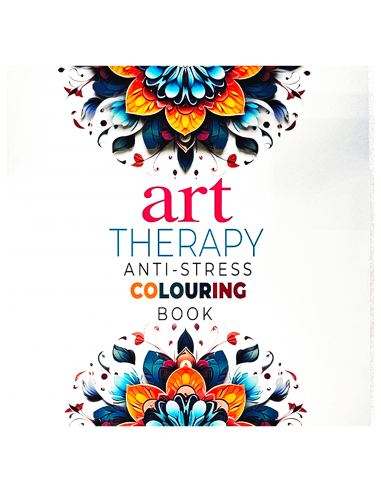 Libro para colorear art therapy...