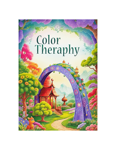 Libro para colorear colour therapy 2...