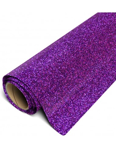 Vinil textil Siser purple glitter x MT