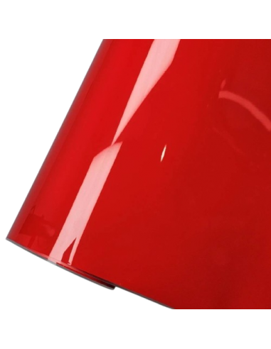 Intertack adhesivo/vinil rojo glossy...