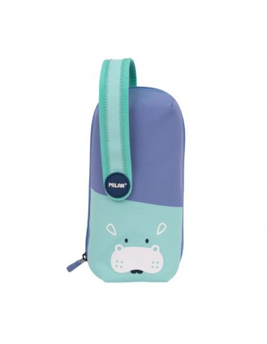 Kit 4 estuche fun animal azul MILAN