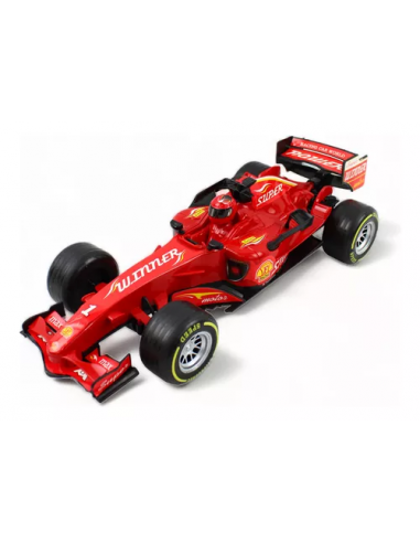 Auto F1 friccion 1:18 con luz y...