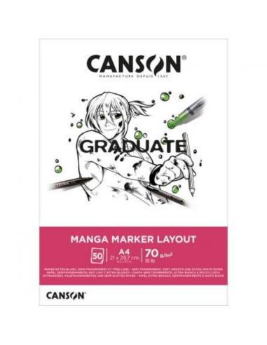 Graduate Manga Marker Layout A4 70G,...