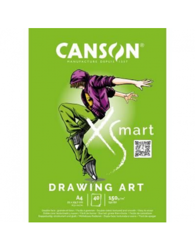 Bloc Xsmart Drawing Art 40H 150G CANSON