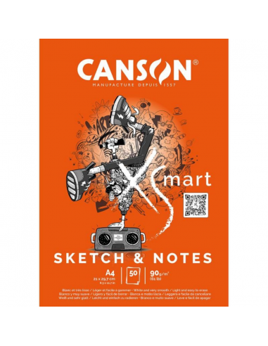 Bloc Xsmart Sketch & notes 50H 90G...