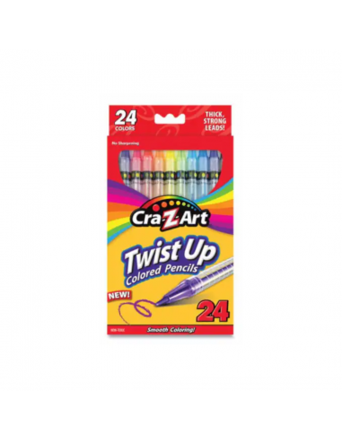 LAPICES DE COLORES TWIST UP SET 24...