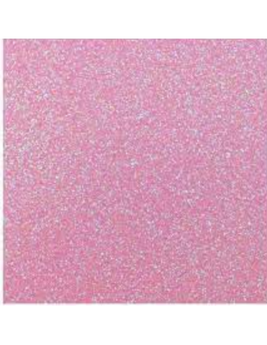 Goma eva glitter 50 x 70 palo de rosa