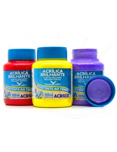 Pintura Acrílica Brillante 100ML,...