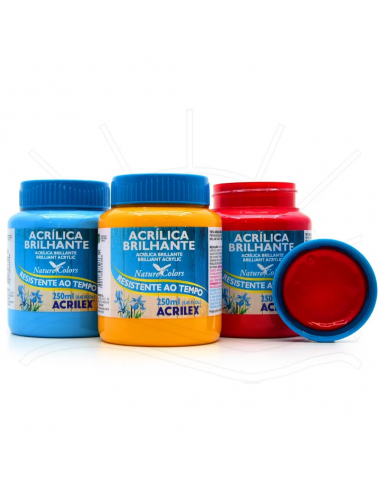 Pintura Acrílica Brillante 250ML,...