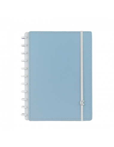 Cuaderno Inteligente Azul Pastel Grande