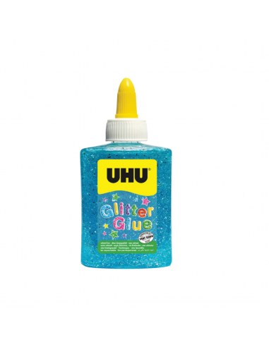 Glitter Glue 88.5 ml Azul UHU