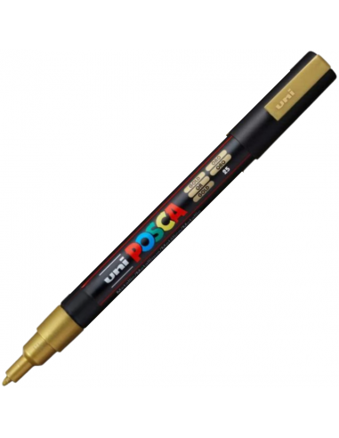 Marcador Oro 1.3mm PC-3M POSCA