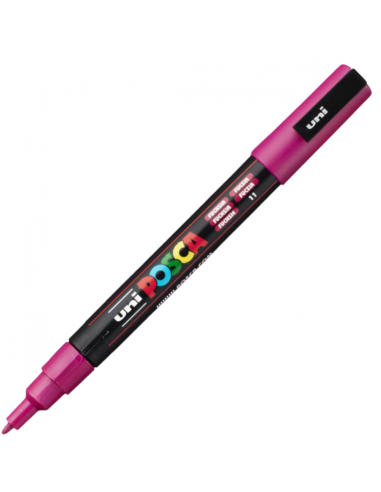 Marcador Fucsia 1.3mm PC-3M POSCA