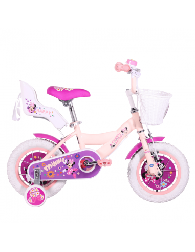 Bicicleta Aro 12 Minnie Happy Rosado...