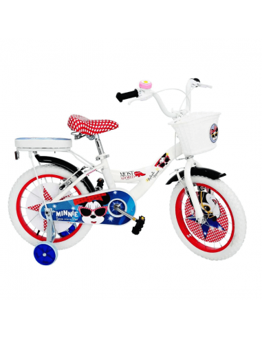 Bicicleta Aro 16 Minnie Iconic Blanco...