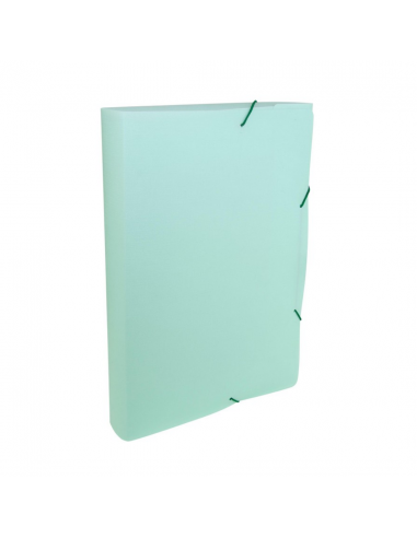 Folder de Plástico Verde Pastel DELLO