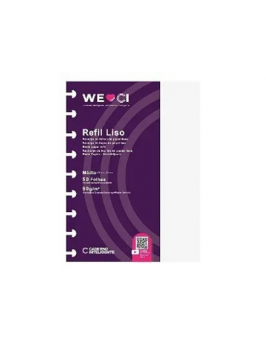 Refil Hojas Lisa A5 de 90 gr Cuaderno...