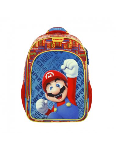 Mochila Grande Mario Bros Iker CHENSON