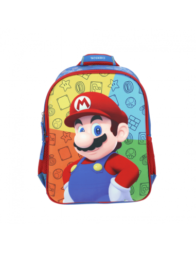 Mochila Chica Mario Bros Playba CHENSON