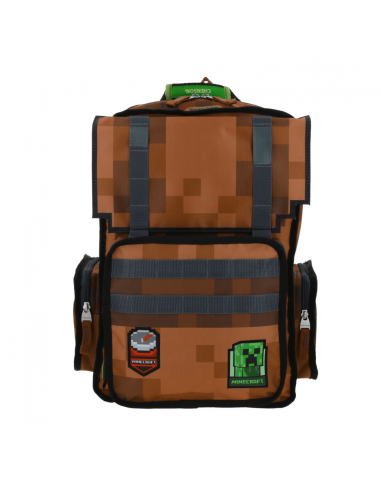 Mochila Grande Pexel Minecraft CHENSON