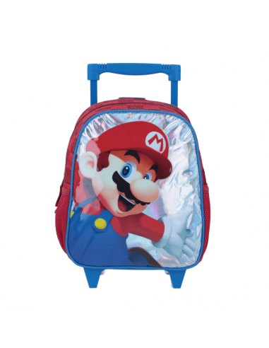 Mochila con Ruedas Chica Mario Bros...