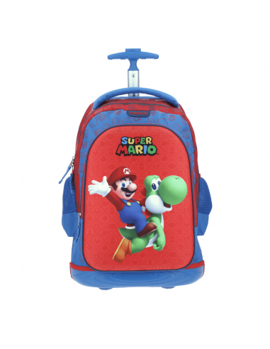 Mochila con Ruedas Grande Mario Bros...