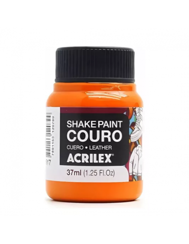 Pintura de Cuero Color Naranja 37ml...