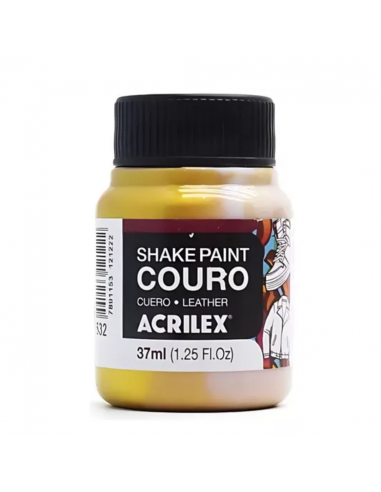 Pintura para Cuero Color Oro 37ml...