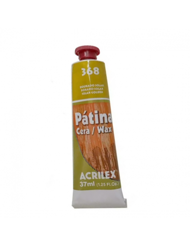 Patina en cera Oro Solar 37ml, ACRILEX