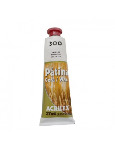 Patina en cera Incoloro 37ml, ACRILEX