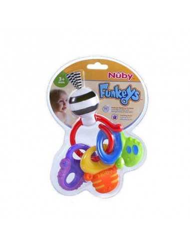 Llavecita mordedor funkeys, NUBY