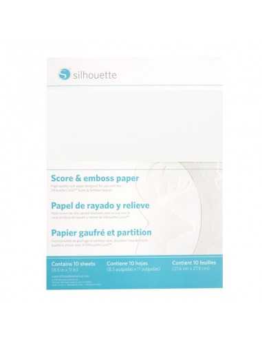 Papel para Embossing 8.5 x 11...