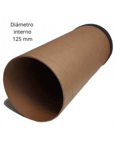 Tubo de embalaje de 125mm de 1mts