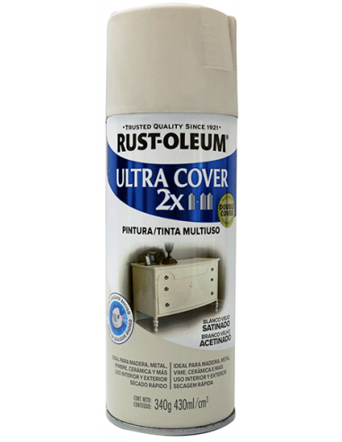 Pintura Aerosol Ultra cover 2x, RUST...