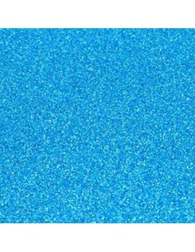 Goma eva glitter 50 x 70 celeste claro