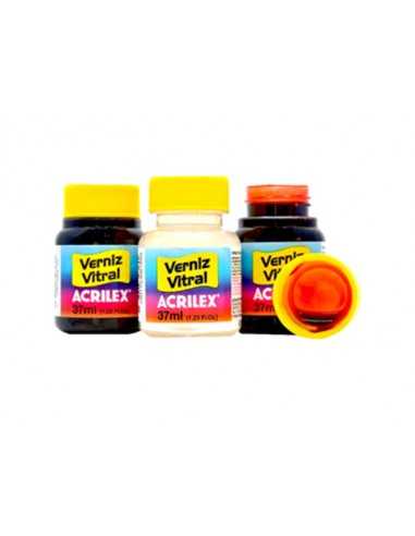 Barniz Vitral 37 ML, ACRILEX