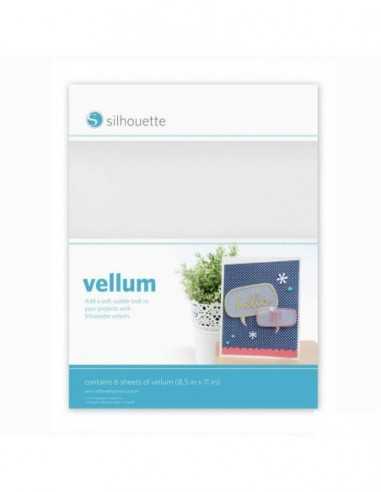 SILHOUETTE - VELLUM Adhesivo 6 Hojas