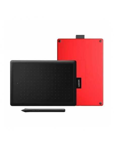 Tablet One Wacom Negra y Roja CTL-472/K1-AX