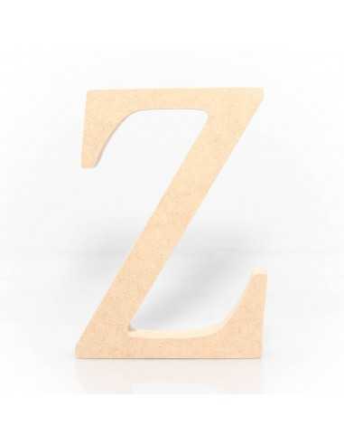 Letra Z MDF 18 cm