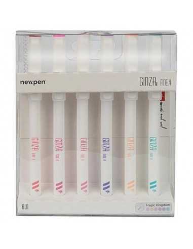 Set Fineliner Ginza Pro 6pz Magic...