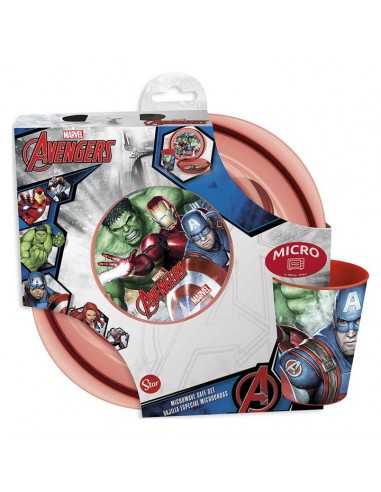 Set de 3 platos AVENGERS.