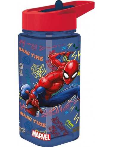 Botella cuadrada SPIDERMAN